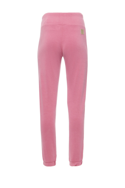 Спортивные брюки с принтованной вставкой|Основной цвет:Розовый|Артикул:6LTP66-TJGFZ | Фото 2