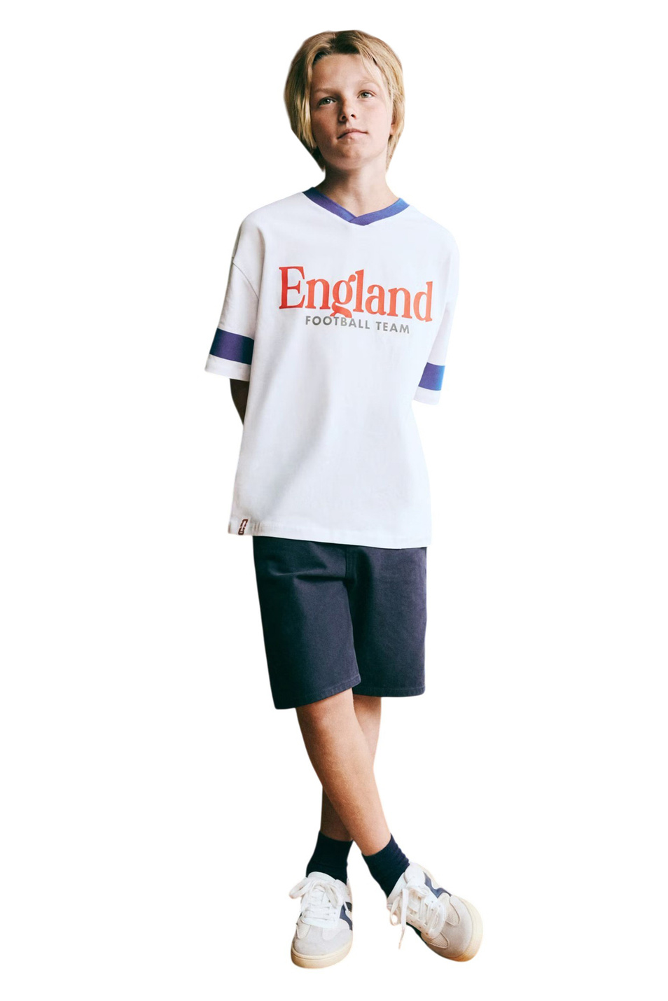 Мальчикам Mango Kids Футболка FIFAEN из хлопка (цвет ), артикул 37051455 | Фото 3