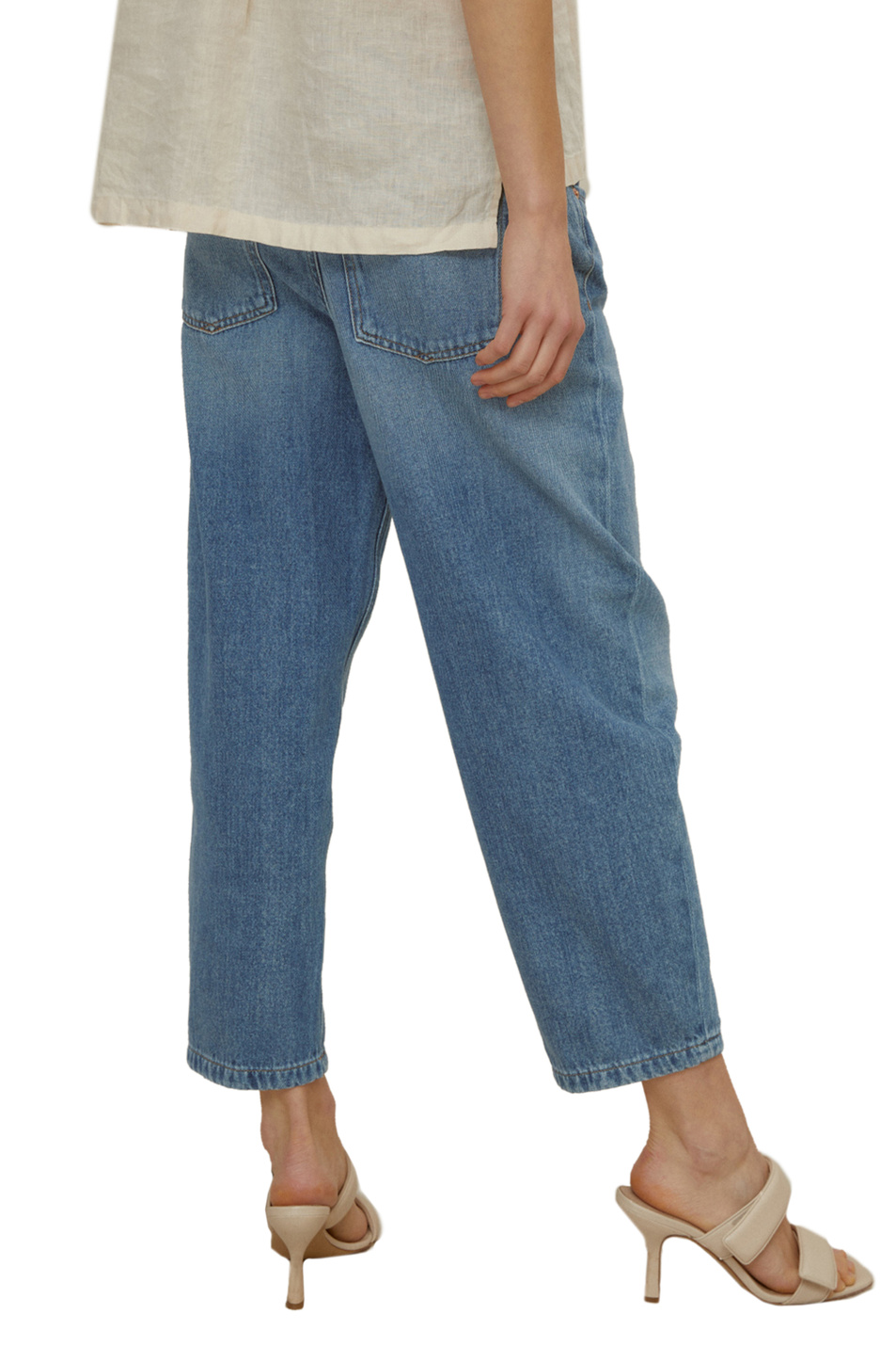 Drykorn Укороченные джинсы SHELTER свободного кроя (цвет ), артикул 260112-80646 | Фото 3
