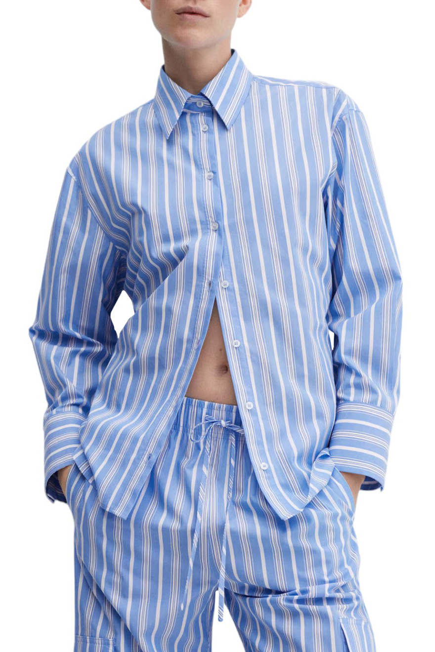 Женский Mango Рубашка SEOUL из натурального хлопка (цвет ), артикул 67005743 | Фото 3