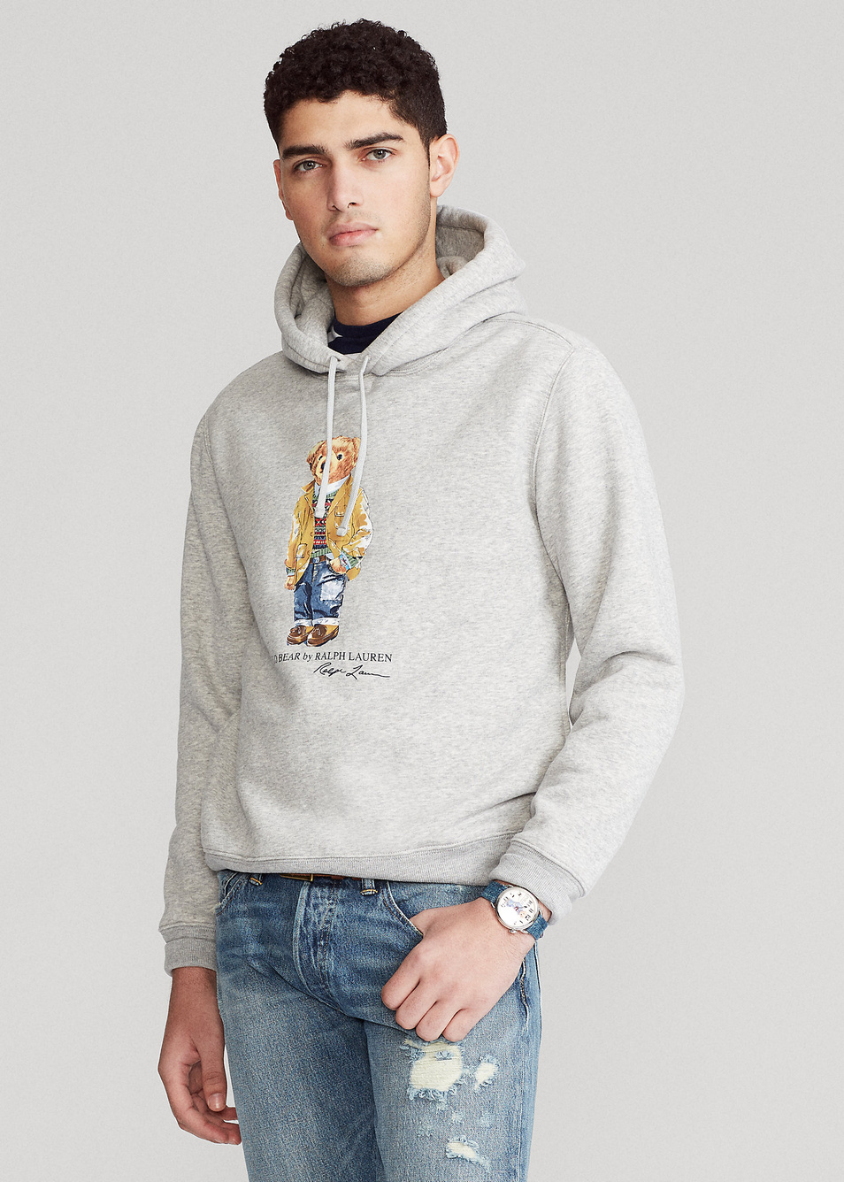 Мужской Polo Ralph Lauren Толстовка Polo Bear из флиса (цвет ), артикул 710829166002 | Фото 3