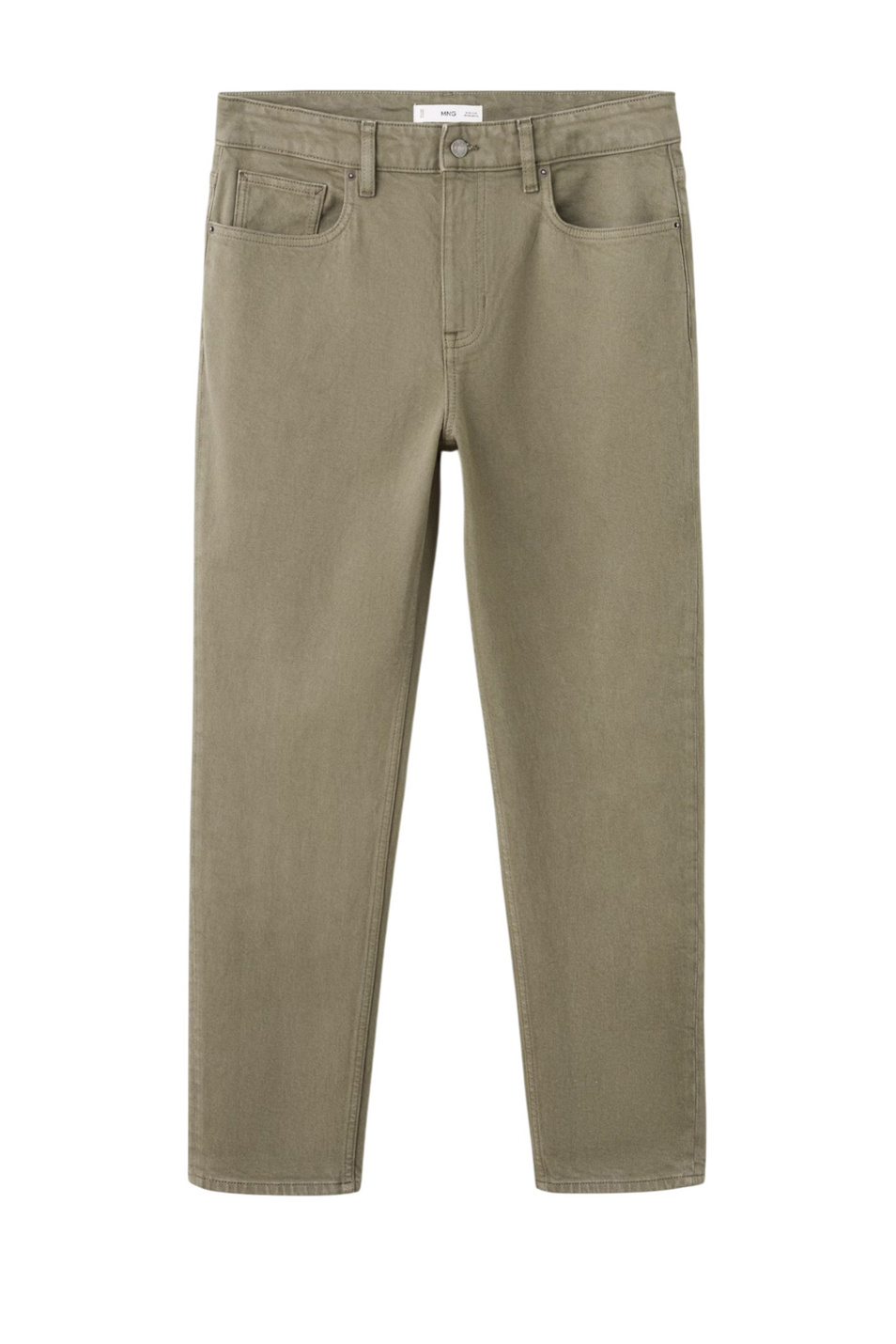 Мужской Mango Man Джинсы BENC однотонные (цвет ), артикул 27075940 | Фото 1