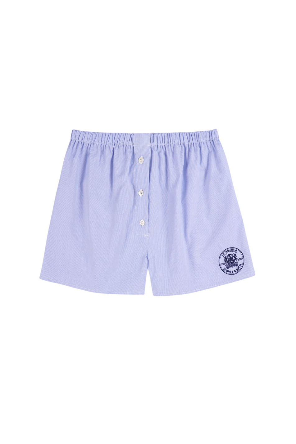 Женский Sporty & Rich Шорты Bristol Crest из хлопка (цвет ), артикул SH035517654ST41 | Фото 1