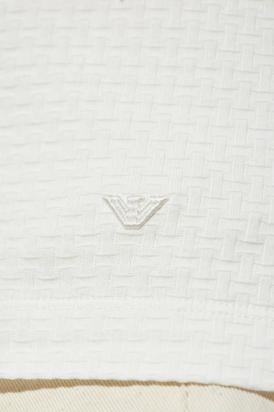 Мужской Emporio Armani Поло из хлопка (цвет ), артикул EM003012-AF10762 | Фото 5
