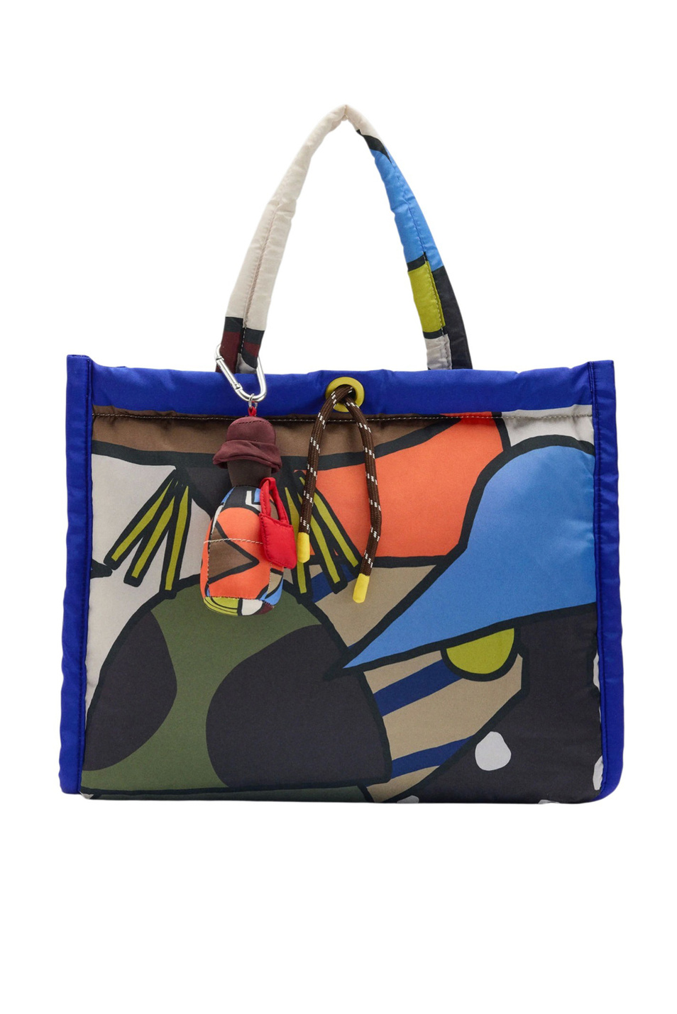 Женский Parfois Сумка-шопер с принтом (цвет ), артикул 246290 | Фото 1