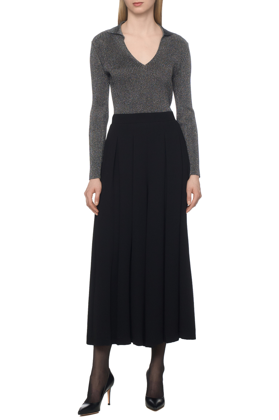 Женский Max Mara Джемпер ONDATA с люрексом (цвет ), артикул 2526366118 | Фото 3