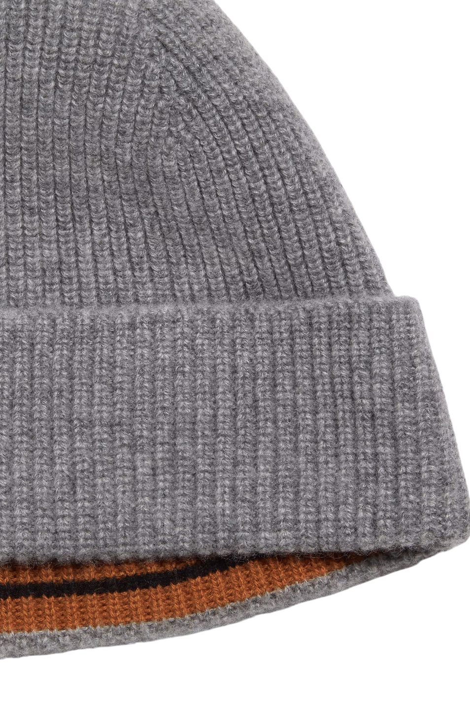 Шапка из кашемира|Основной цвет:Серый Мужской Zegna Шапка из кашемира (цвет ), артикул UEAT01A8-BNI-K95 | Фото 2