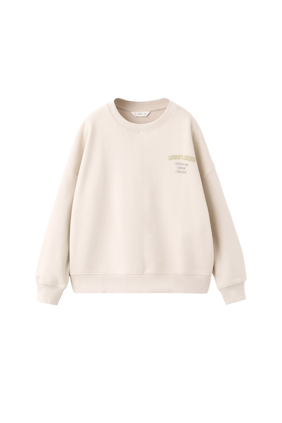 Девочкам Mango Kids Свитшот PORTUSET с принтом (цвет ), артикул 27023714 | Фото 1