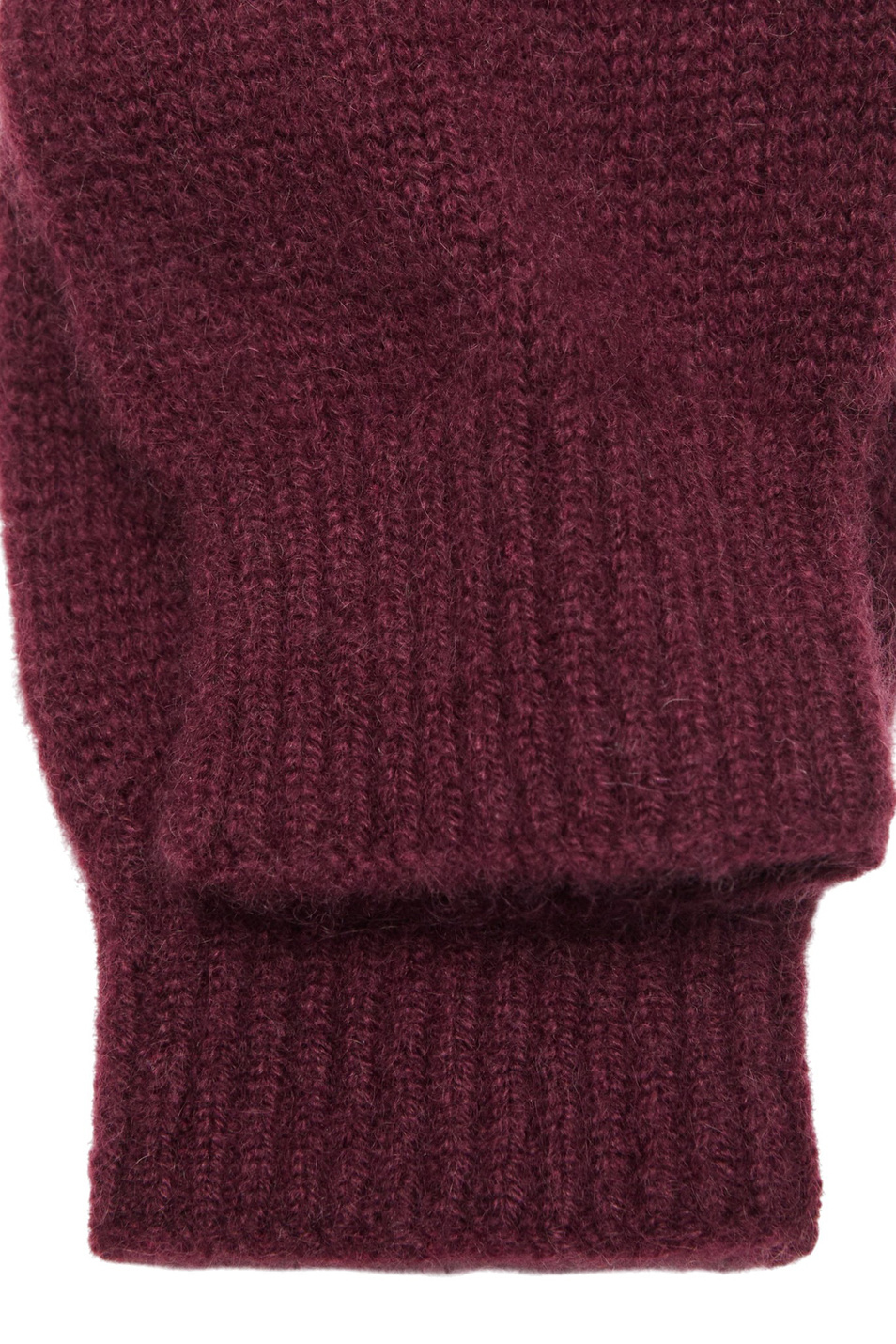 Перчатки PERLA из кашемира|Основной цвет:Бордовый Женский Mango Перчатки PERLA из кашемира (цвет ), артикул 17095975 | Фото 2