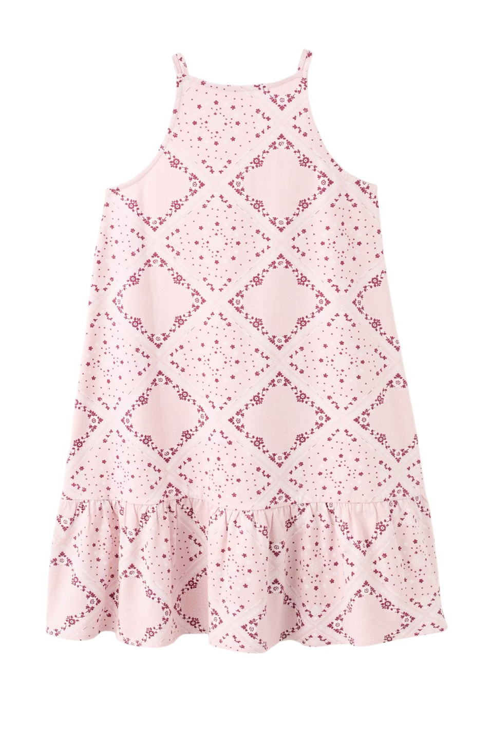 Девочкам Mango Kids Платье VEGA из хлопка (цвет ), артикул 27048662 | Фото 2