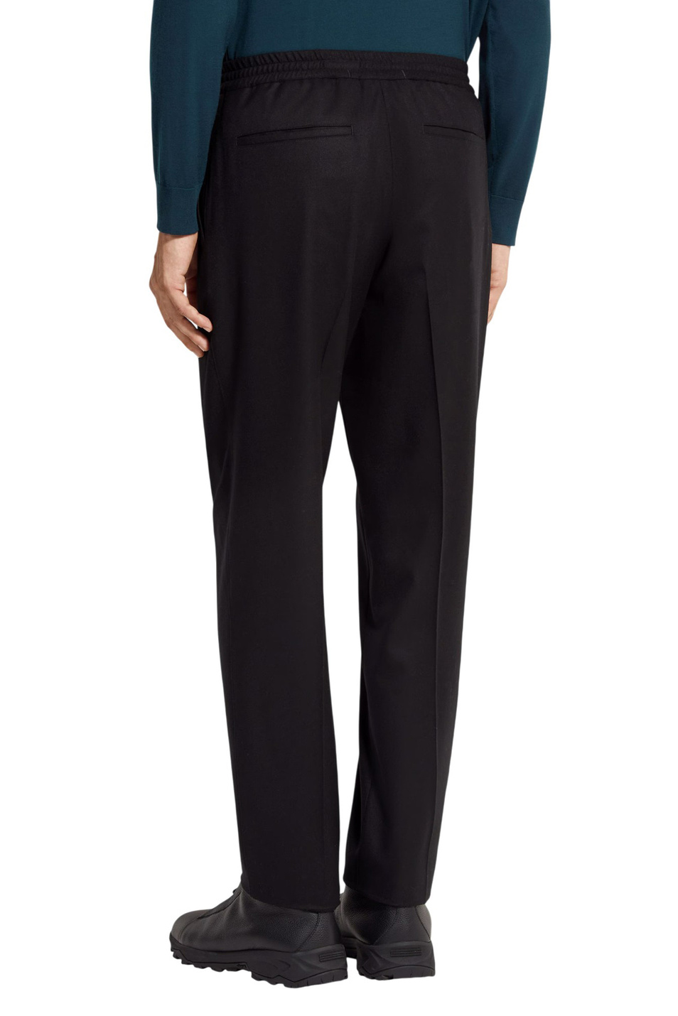 Мужской Zegna Брюки из шерсти и шелка (цвет ), артикул UGI20A2-TT46-K09R | Фото 5