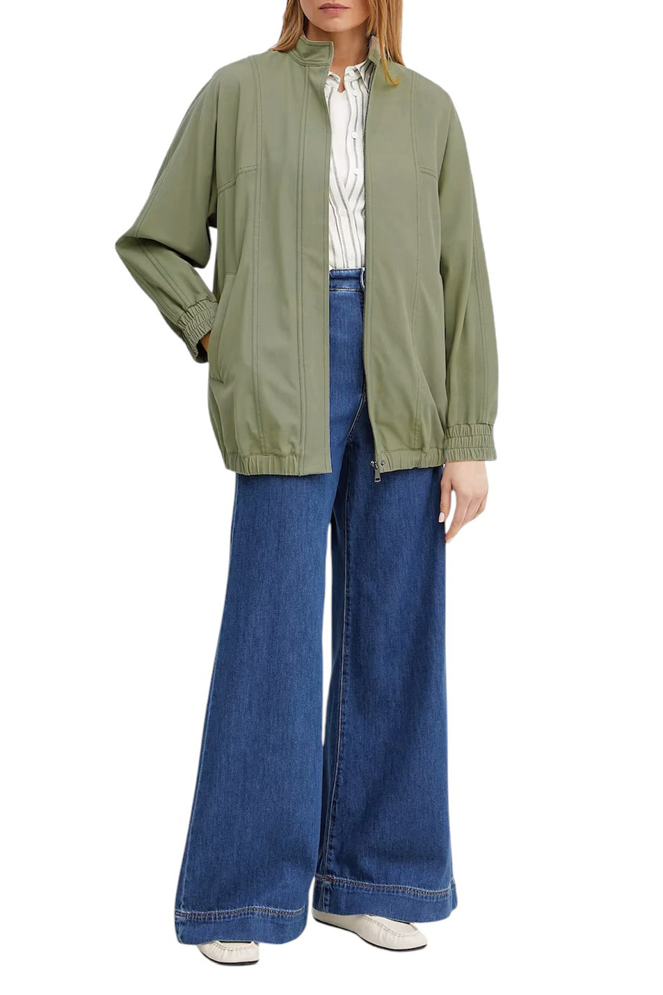 Женский Max Mara Куртка ELLADE однотонная (цвет ), артикул 2516911018 | Фото 3
