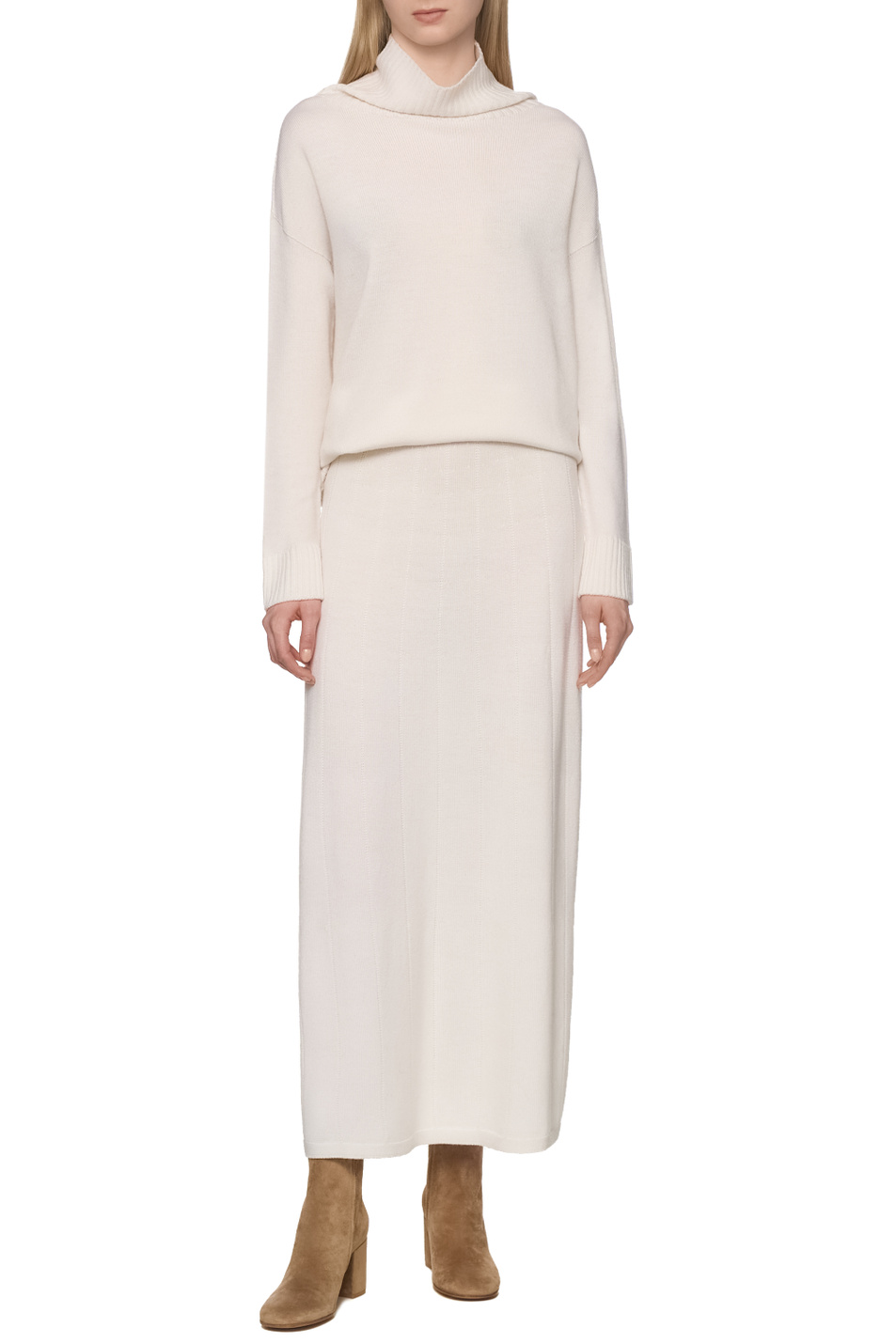 Женский Max Mara Юбка PEONIE из шерсти (цвет ), артикул 2526306018 | Фото 3