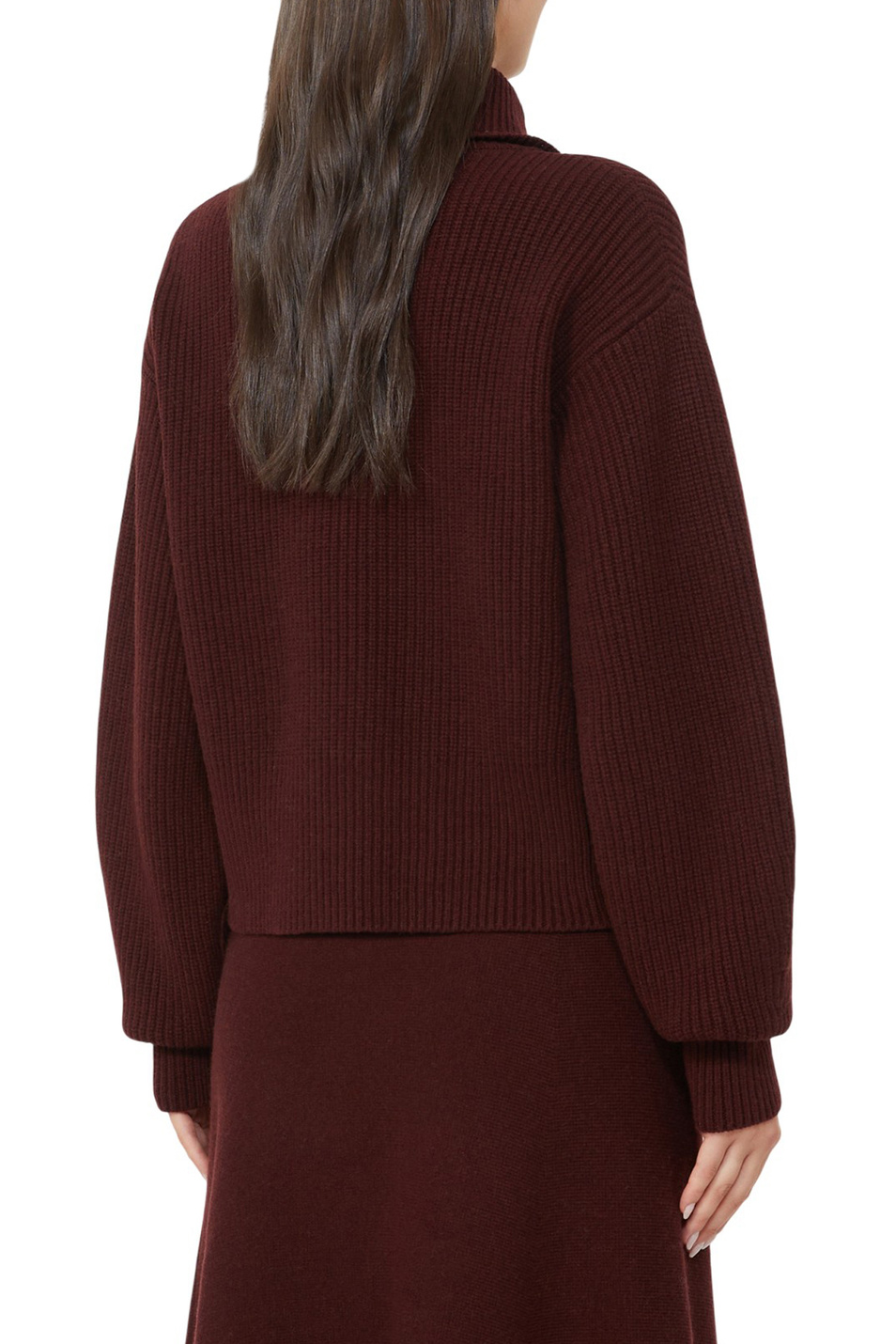 Женский Max Mara Джемпер NADAR из шерсти и кашемира (цвет ), артикул 2521366182 | Фото 4