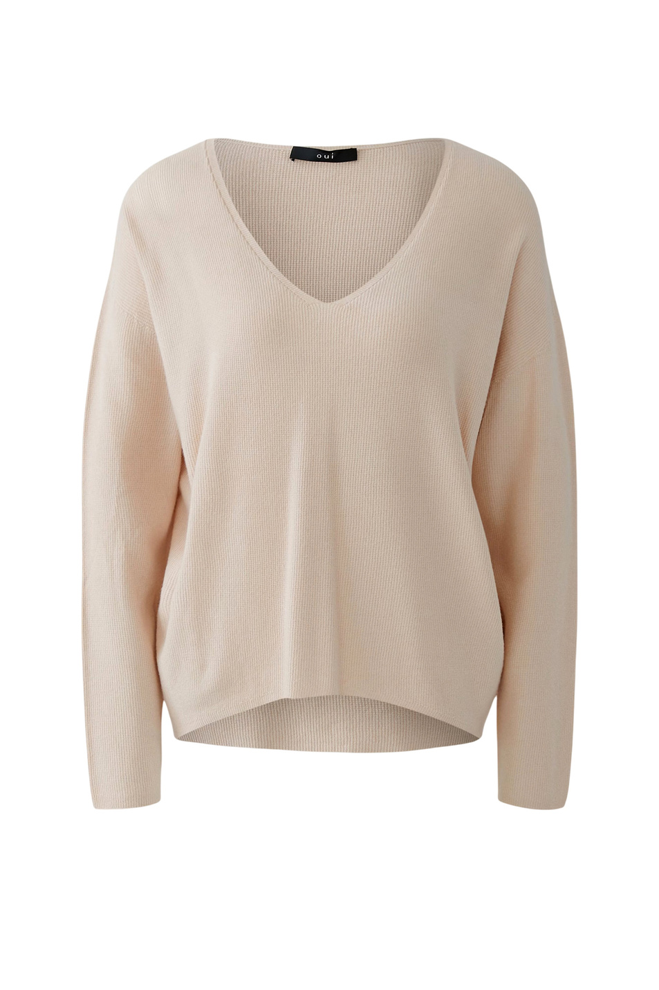 Женский OUI Пуловер однотонный (цвет ), артикул 93708 | Фото 1