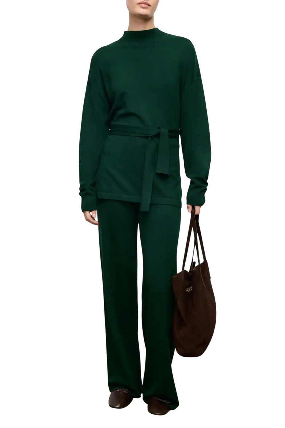 Женский Mango Джемпер VIEIRI с поясом (цвет ), артикул 17007830 | Фото 2