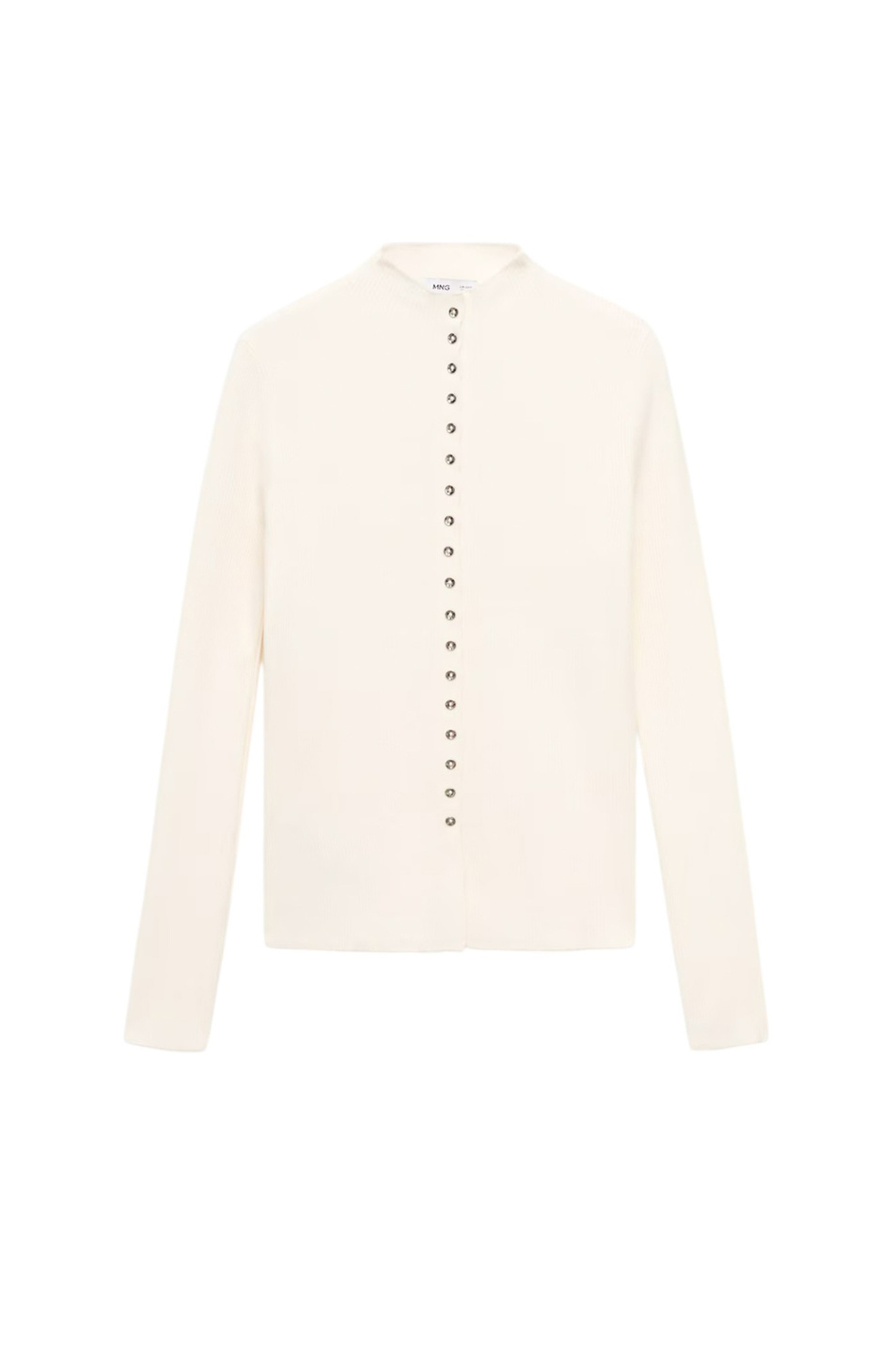 Женский Mango Кардиган TWENTIES в рубчик (цвет ), артикул 17055804 | Фото 1