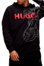 HUGO Худи с логотипом и графичным принтом ( цвет), артикул 50477343 | Фото 3