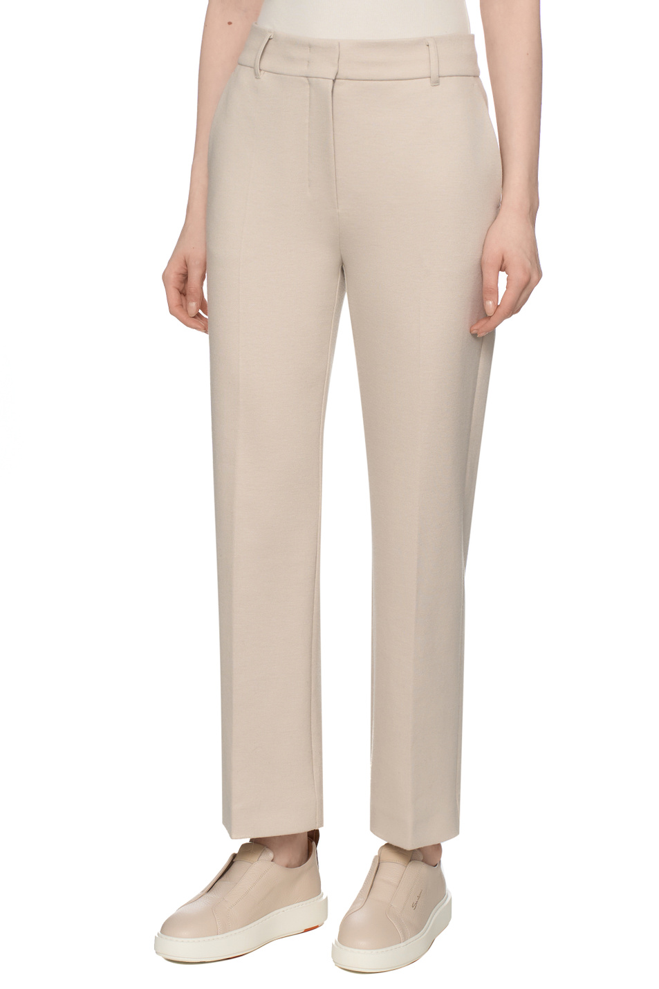 Женский Max Mara Брюки REA из смесовой шерсти (цвет ), артикул 2619781071 | Фото 4
