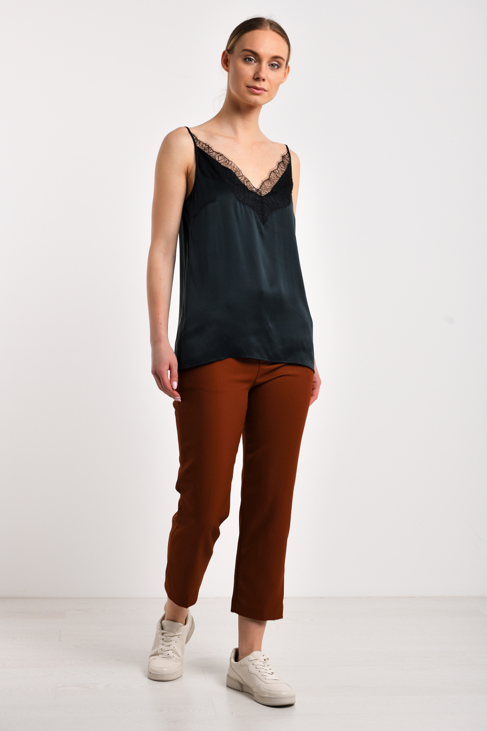 Женский Drykorn Топ из шелка (цвет ), артикул 130010-87340 | Фото 2