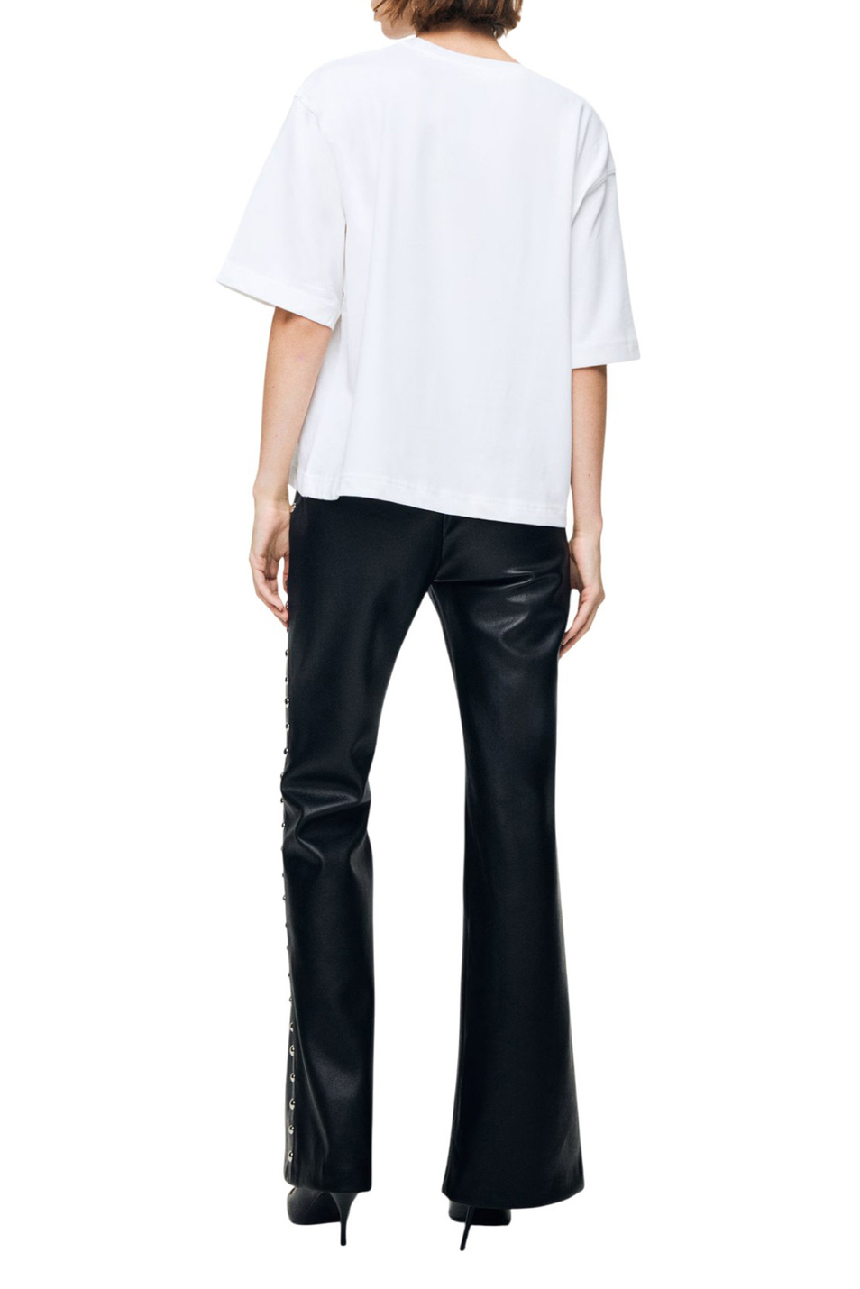 Женский Mango Брюки ARES из искусственной кожи (цвет ), артикул 17089109 | Фото 4