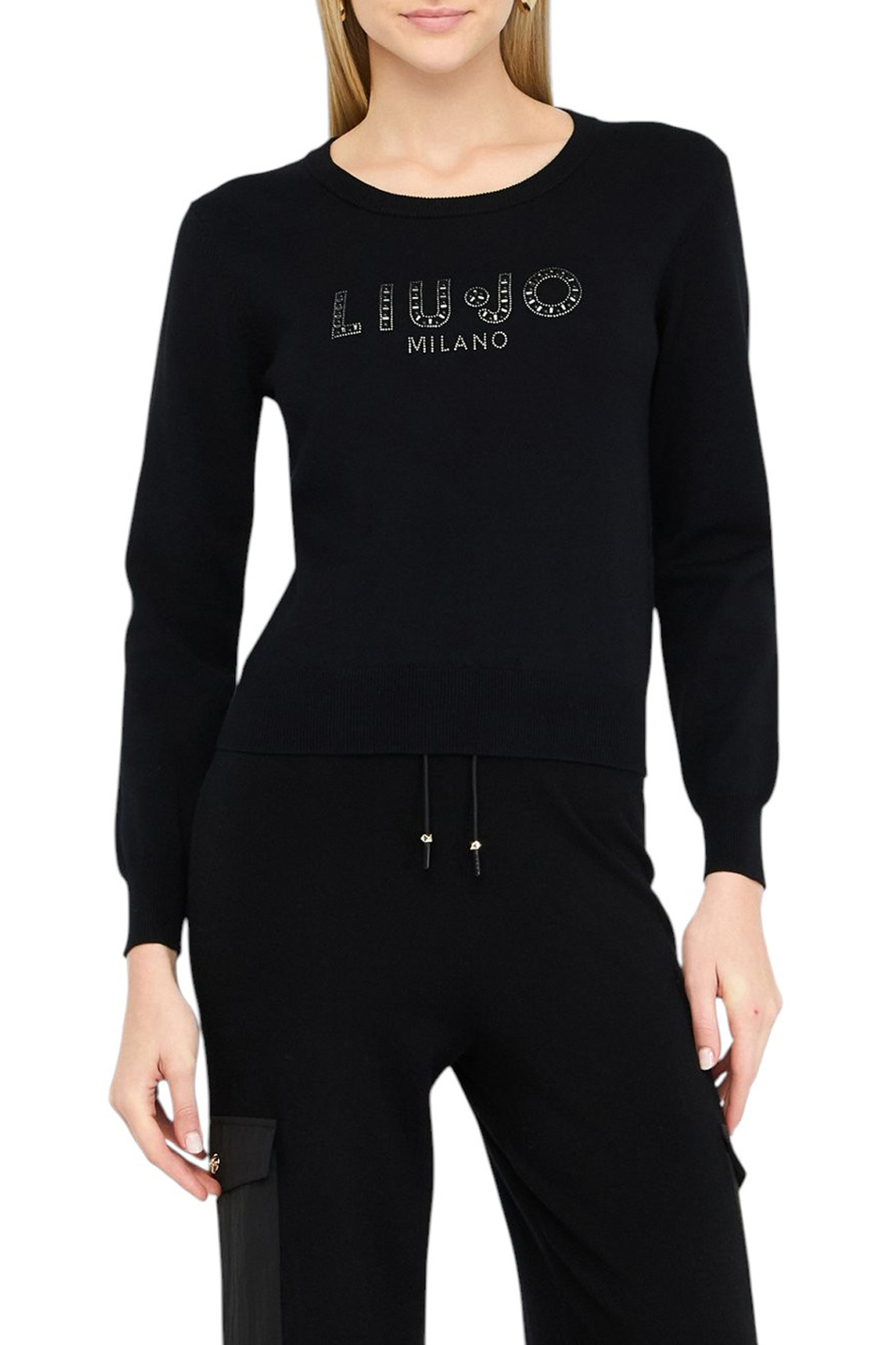 Женский Liu Jo Джемпер с логотипом (цвет ), артикул TF5248MS63L | Фото 3