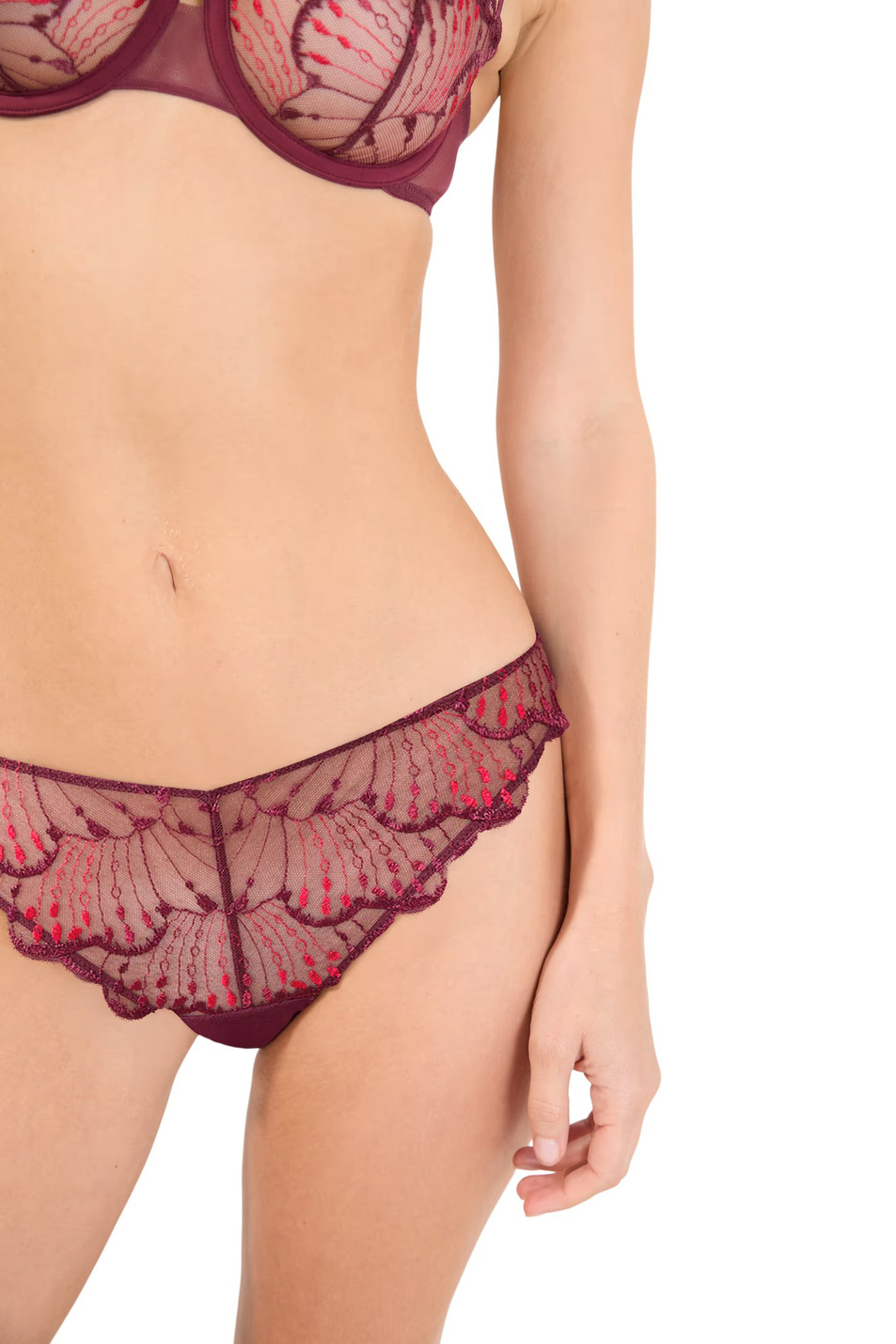 Женский Etam Стринги NAYADE кружевные (цвет ), артикул 6555062 | Фото 4