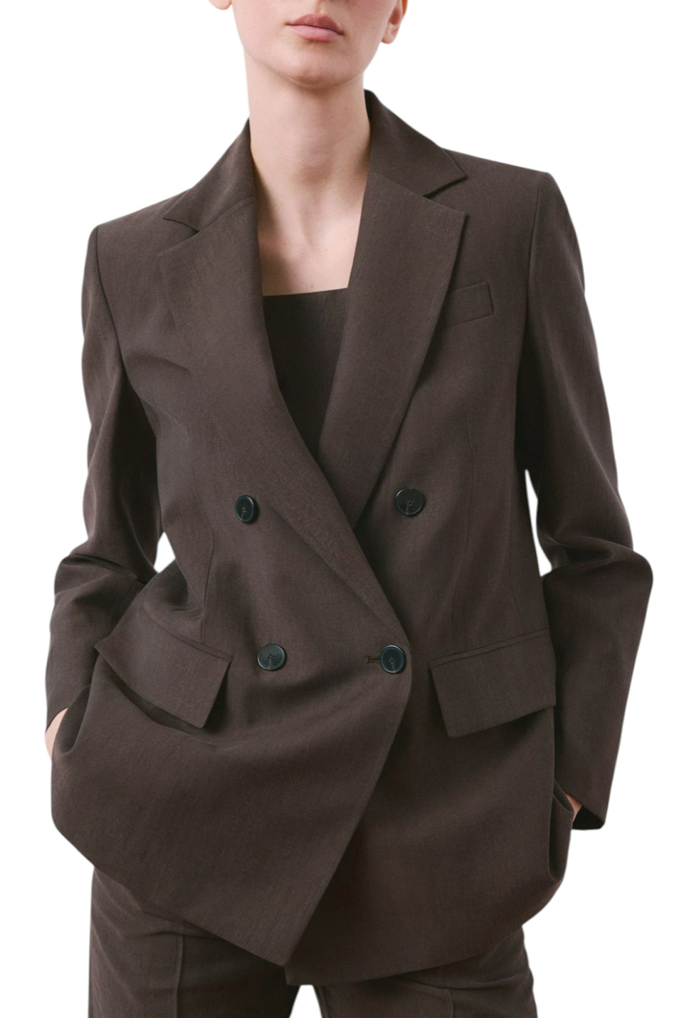 Женский Mango Пиджак TEMPO прямого кроя (цвет ), артикул 27085832 | Фото 3