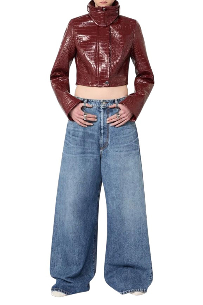 Джинсы ANGRI из хлопка|Основной цвет:Синий Женский Sportmax Джинсы ANGRI из хлопка (цвет ), артикул 2612181055 | Фото 2