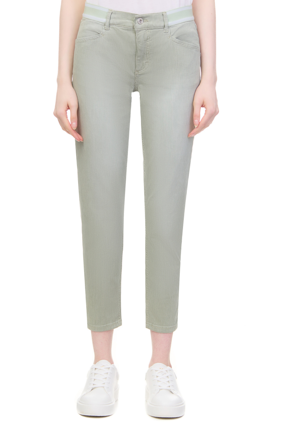 Женский Angels Джинсы Ornella Sporty в тонкую полоску (цвет ), артикул 232688907 | Фото 4