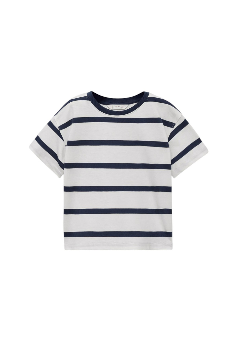 Малышам мальчикам Mango Kids Футболка TRIPB в полоску (цвет ), артикул 87014805 | Фото 1
