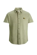 Мужской Jack & Jones Рубашка с коротким рукавом из смесового хлопка (цвет ), артикул 12187961 | Фото 1