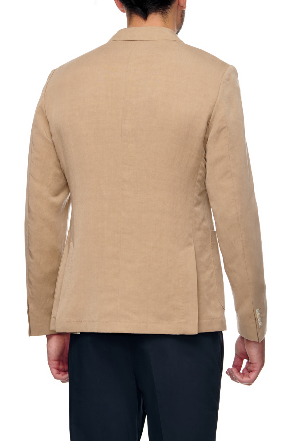 Мужской BOSS Однобортный пиджак узкого кроя (цвет ), артикул 50473687 | Фото 4