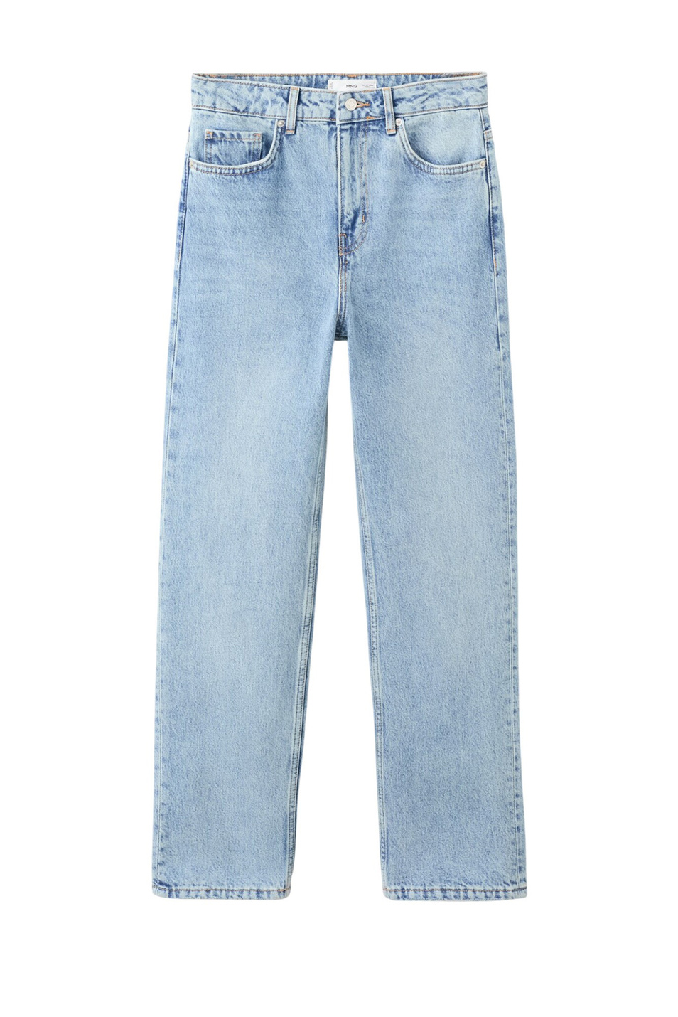 Женский Mango Джинсы BLANCA из хлопка (цвет ), артикул 27097891 | Фото 1