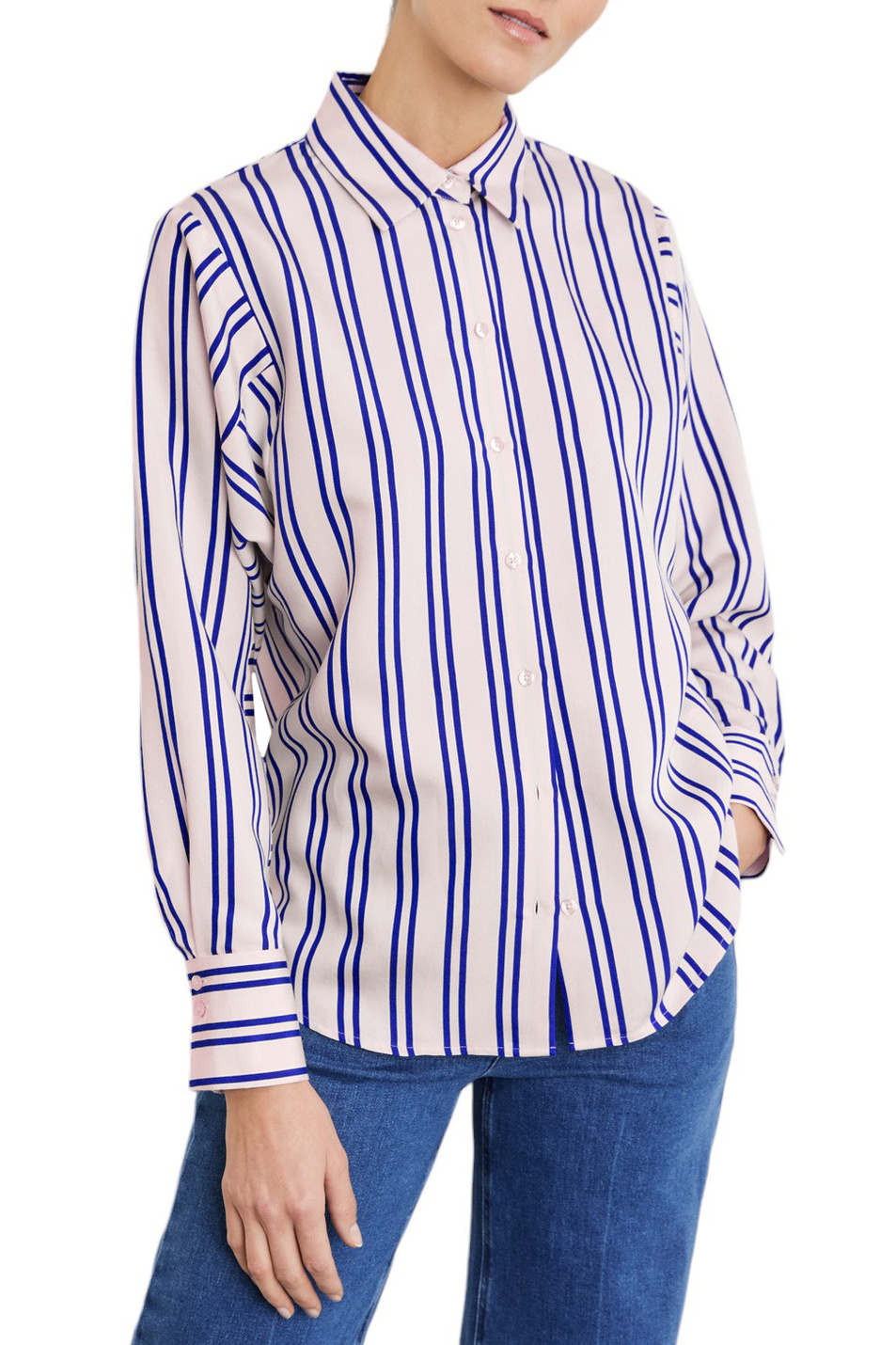 Женский Gerry Weber Рубашка в полоску (цвет ), артикул 360014-31406 | Фото 4