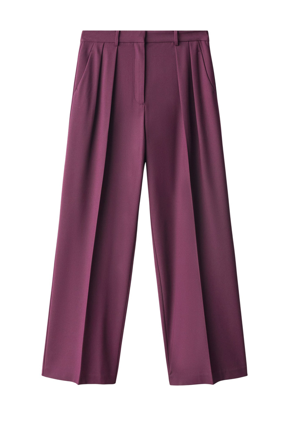 Женский Mango Брюки GABI широкого кроя со складками (цвет ), артикул 17867895 | Фото 1