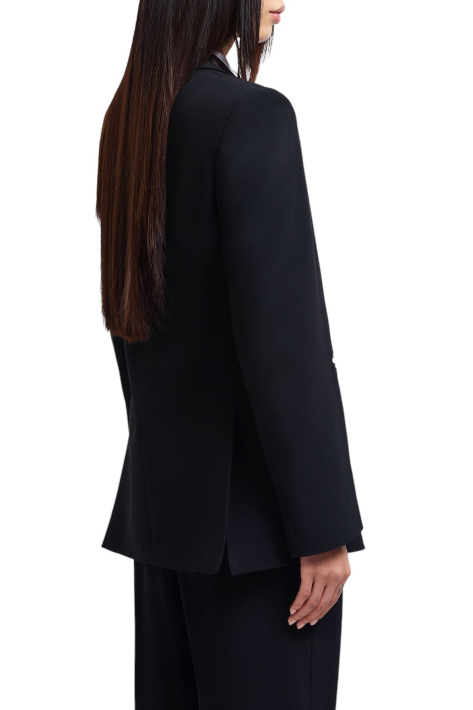 Женский Emporio Armani Пиджак с вышивкой в виде карт (цвет ), артикул EW002636-TE10419 | Фото 5