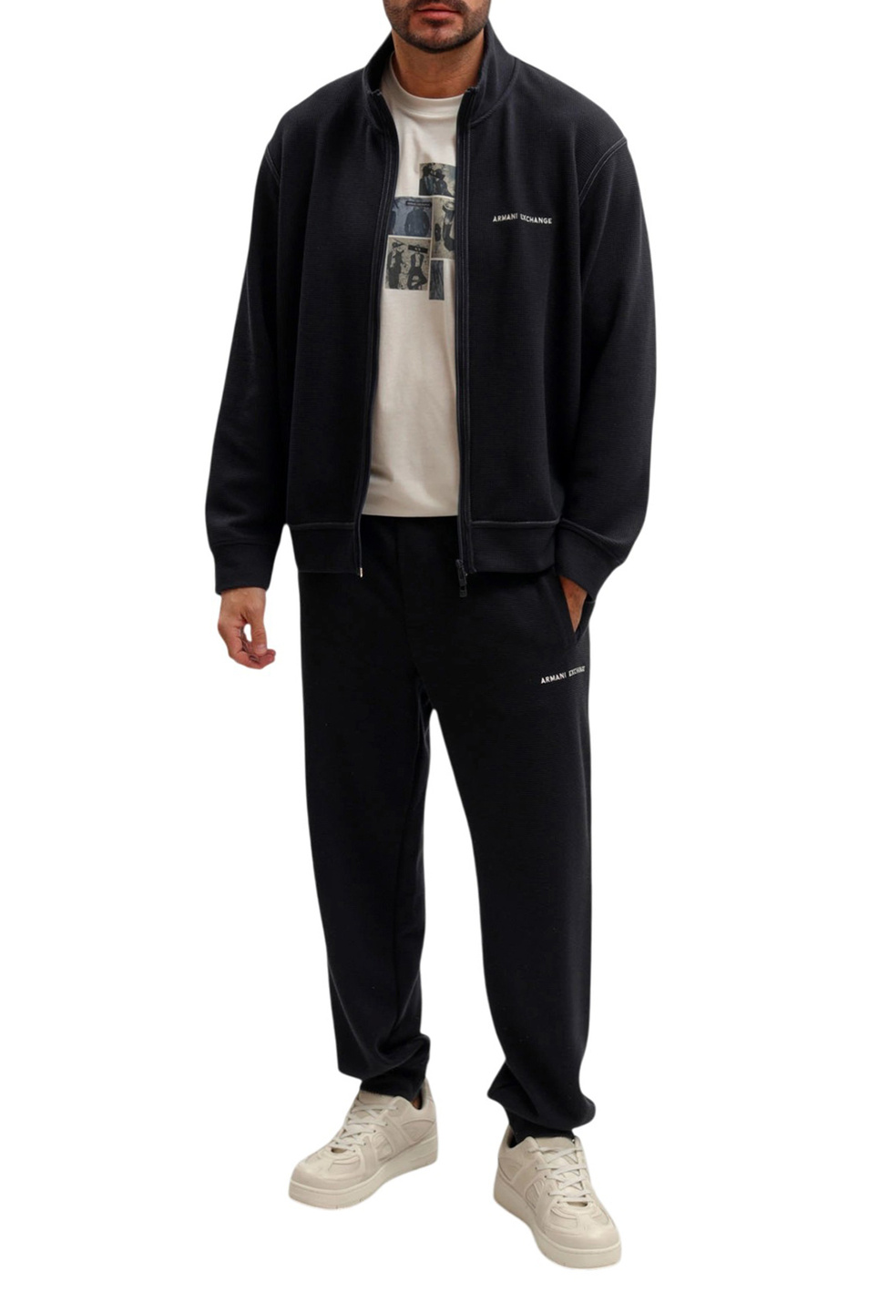 Мужской Armani Exchange Толстовка на молнии (цвет ), артикул XM002327-AF21870 | Фото 3