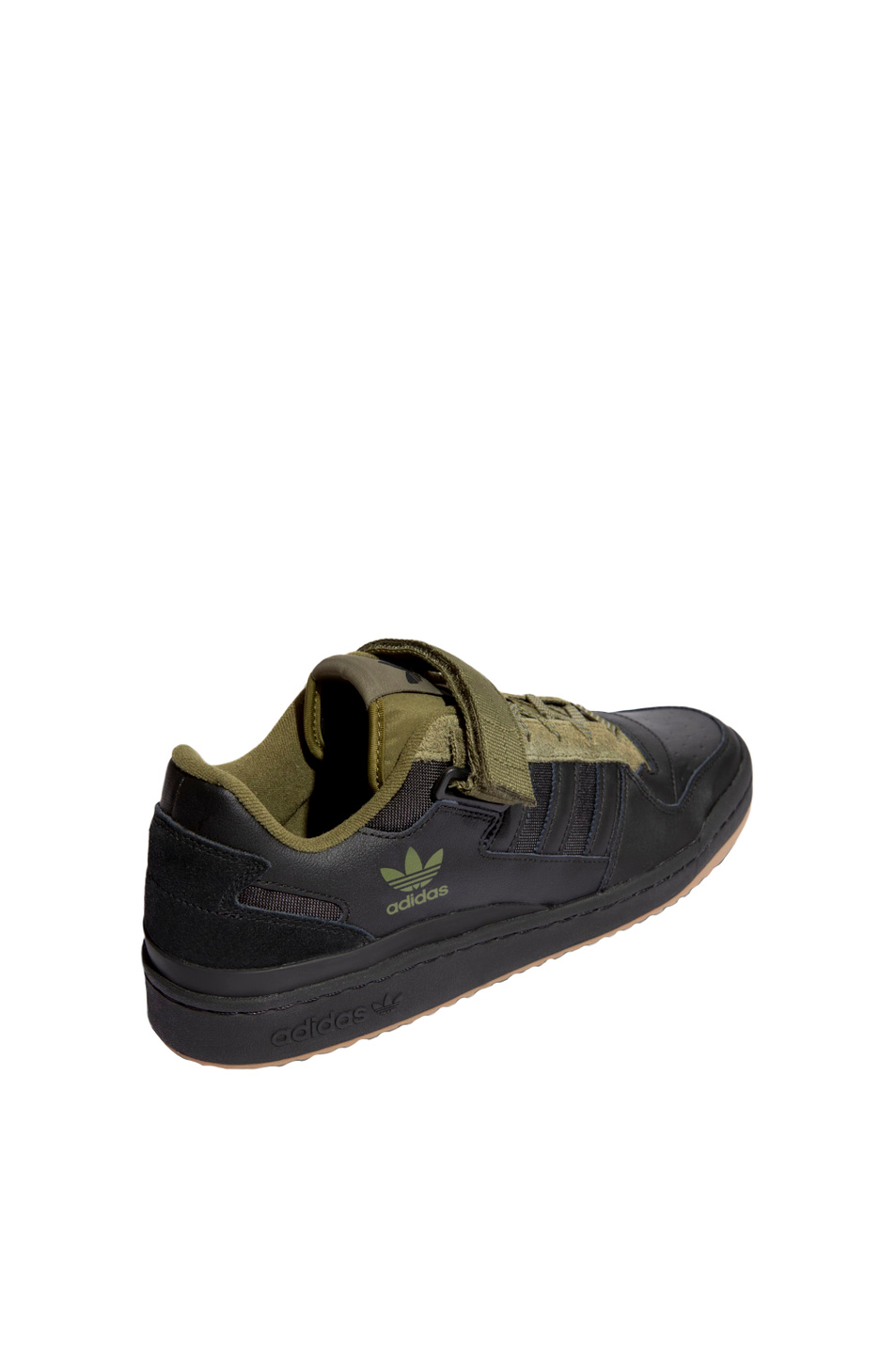 Мужской Adidas Кроссовки Forum Low (цвет зеленый), артикул H01928 | Фото 3