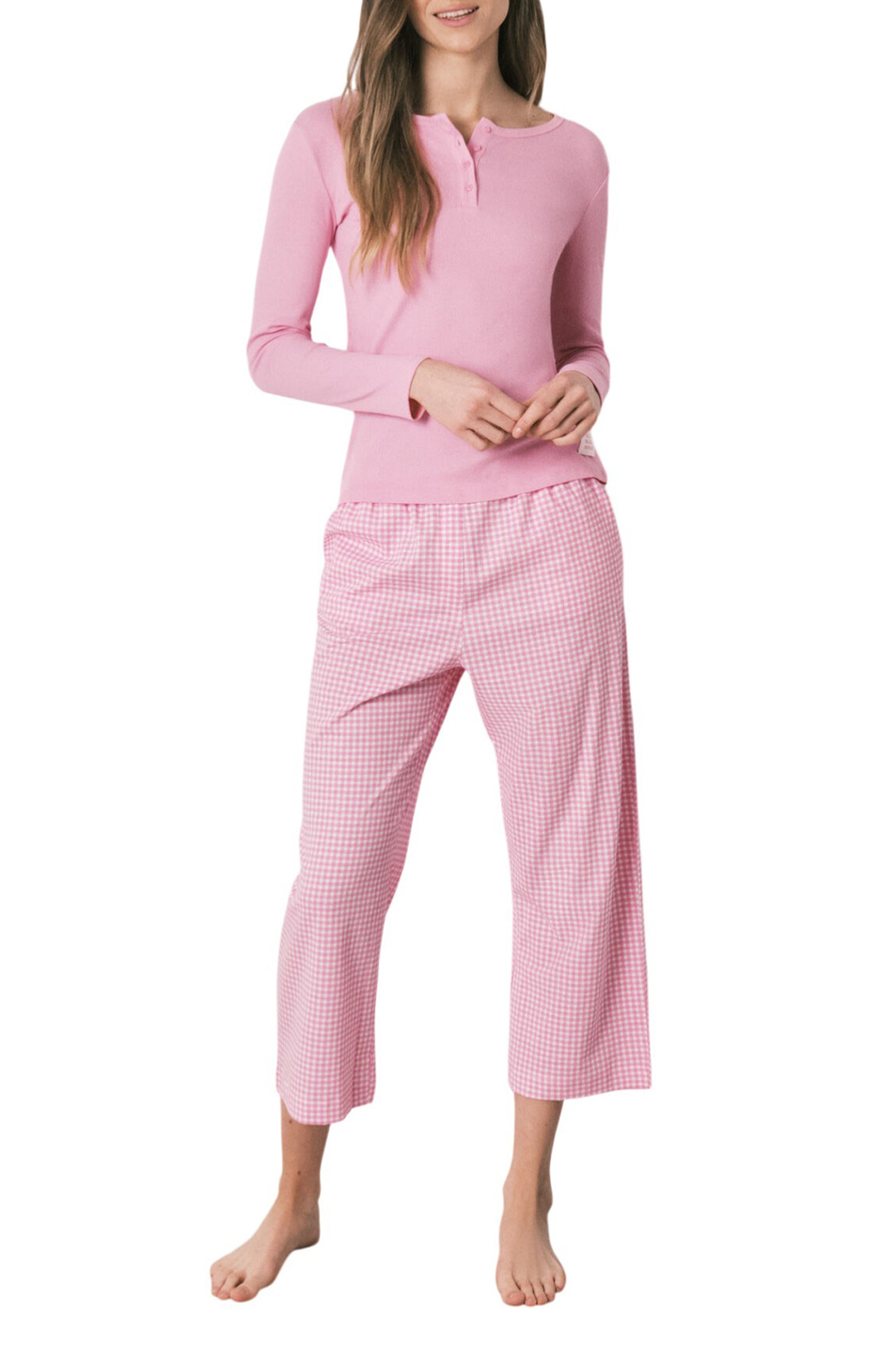 Пижама из хлопка|Основной цвет:Розовый Женский Women'secret Пижама из хлопка (цвет ), артикул 3593037 | Фото 2