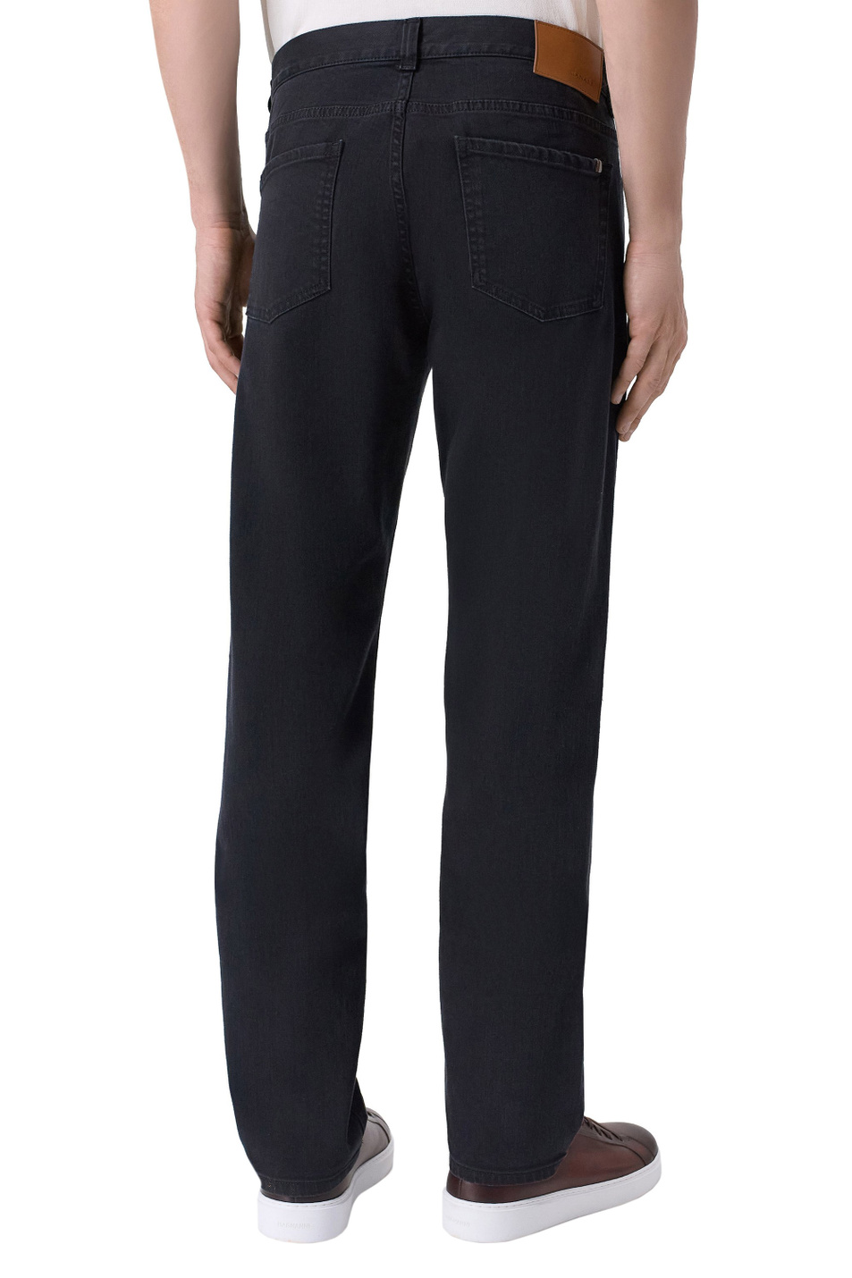 Мужской Canali Джинсы из эластичного хлопка (цвет ), артикул 91719PD00841 | Фото 5