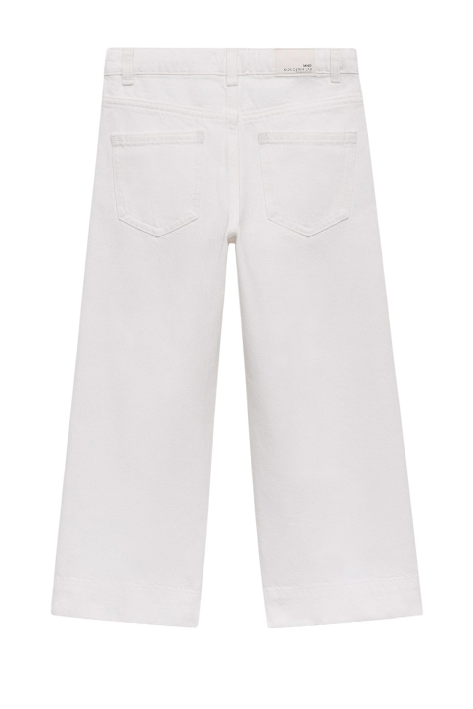 Девочкам Mango Kids Джинсы CULOTTE1 из хлопка (цвет ), артикул 17021249 | Фото 2