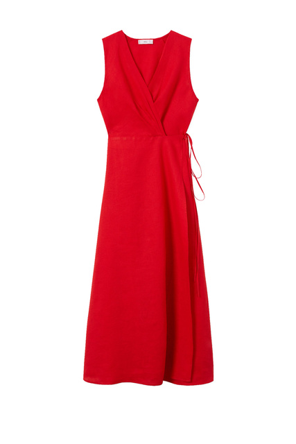 Льняное платье SILVE|Основной цвет:Красный|Артикул:27007108 | Фото 1