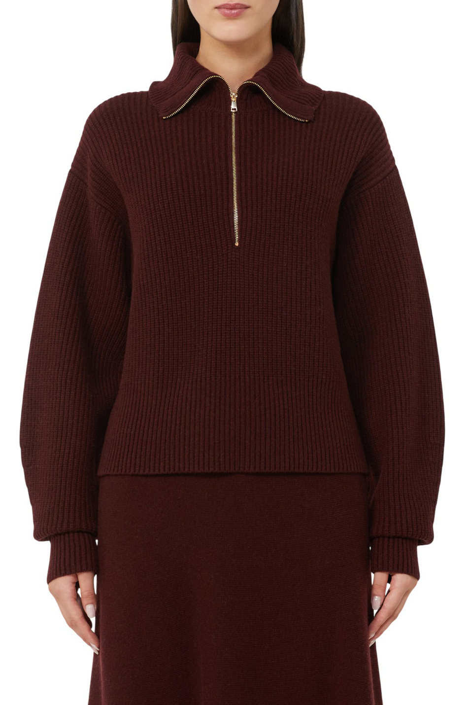 Женский Max Mara Джемпер NADAR из шерсти и кашемира (цвет ), артикул 2521366182 | Фото 3