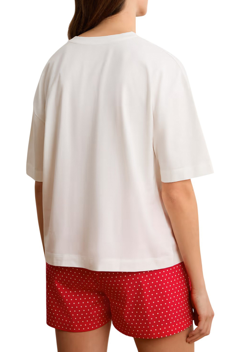 Женский Etam Футболка ICONIC из натурального хлопка (цвет ), артикул 6557887 | Фото 3