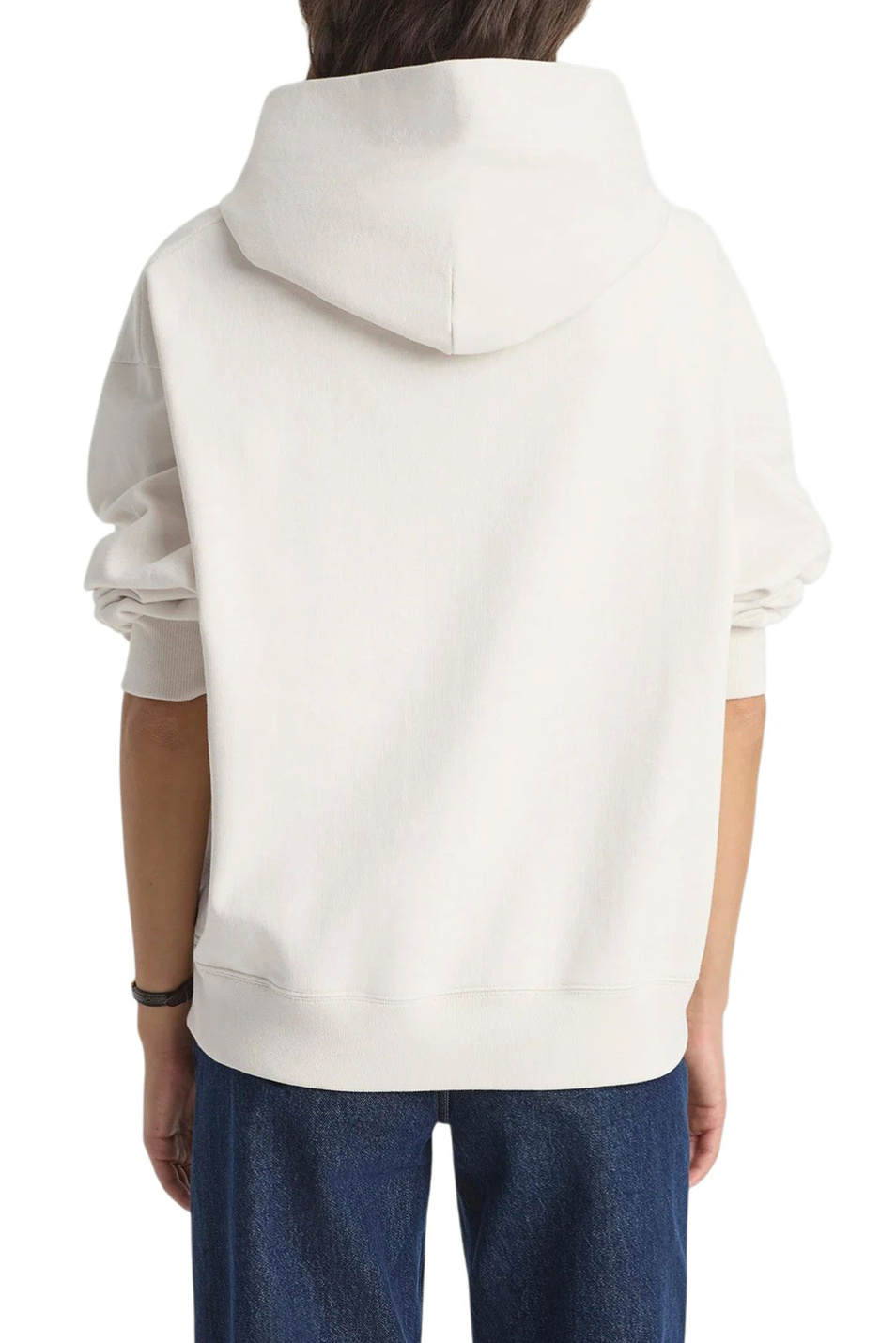 Женский Sporty & Rich Худи Vendome Script из хлопка (цвет ), артикул ST09165232WH37 | Фото 4