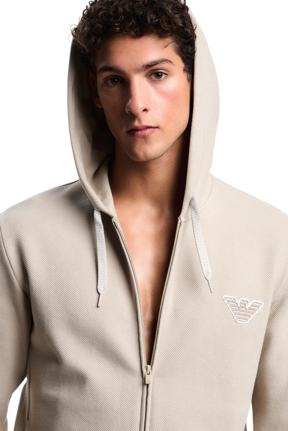 Мужской Emporio Armani Толстовка с логотипом (цвет ), артикул EM000653-AF19053 | Фото 4