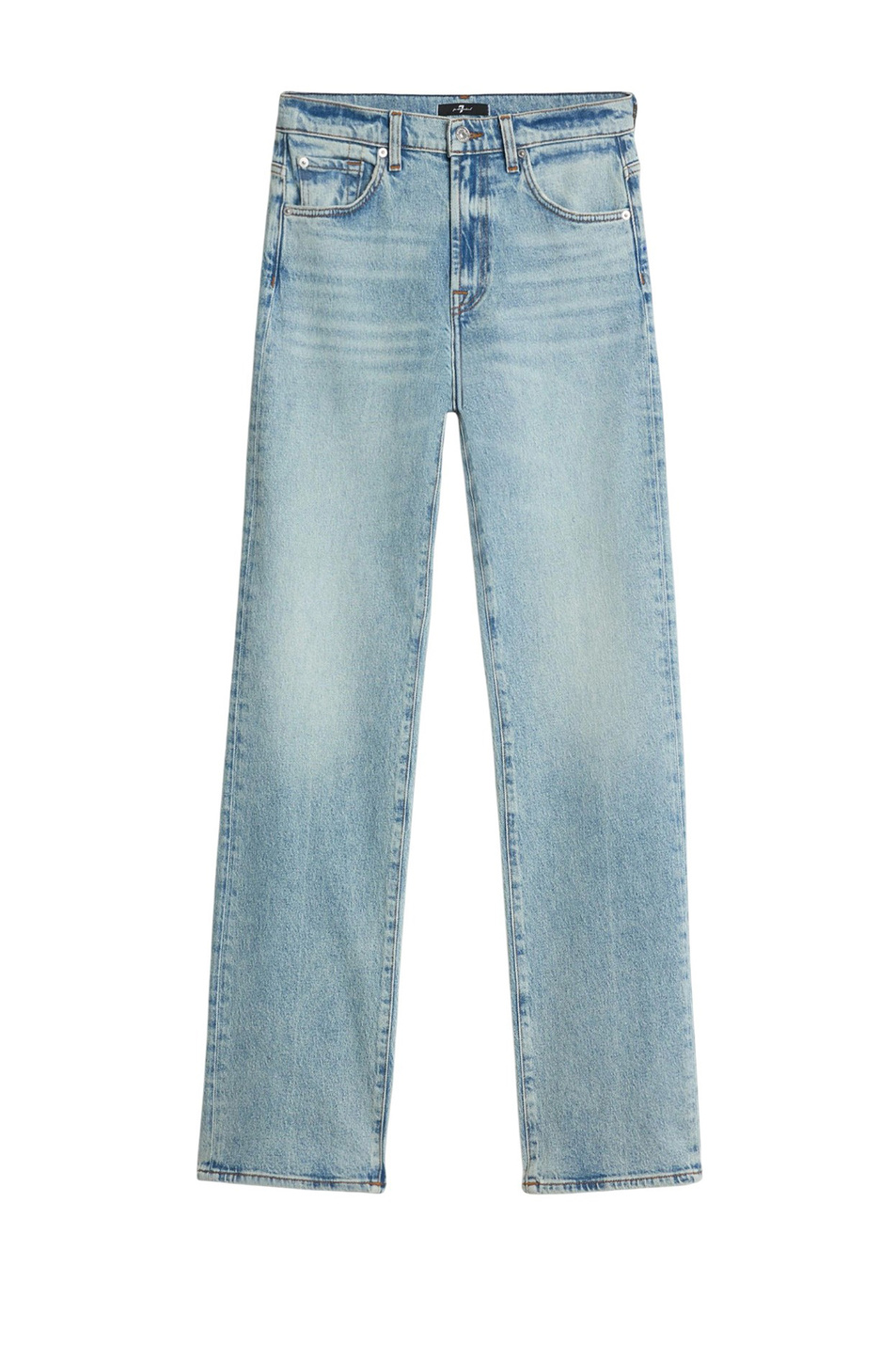 Женский 7 for all Mankind Джинсы из эластичного хлопка (цвет ), артикул 7U66BC10 | Фото 1