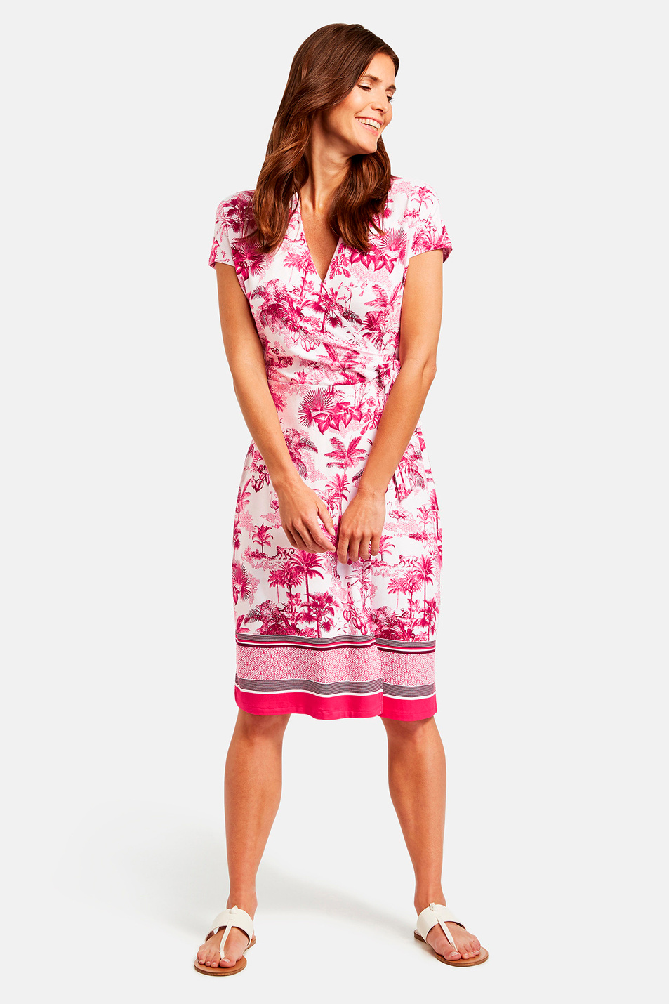 Женский Gerry Weber Платье из эластичной вискозы (цвет ), артикул 285093-44017 | Фото 3