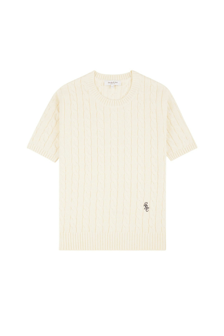 Женский Sporty & Rich Джемпер SRC из хлопка (цвет ), артикул TO09976302WH37 | Фото 1